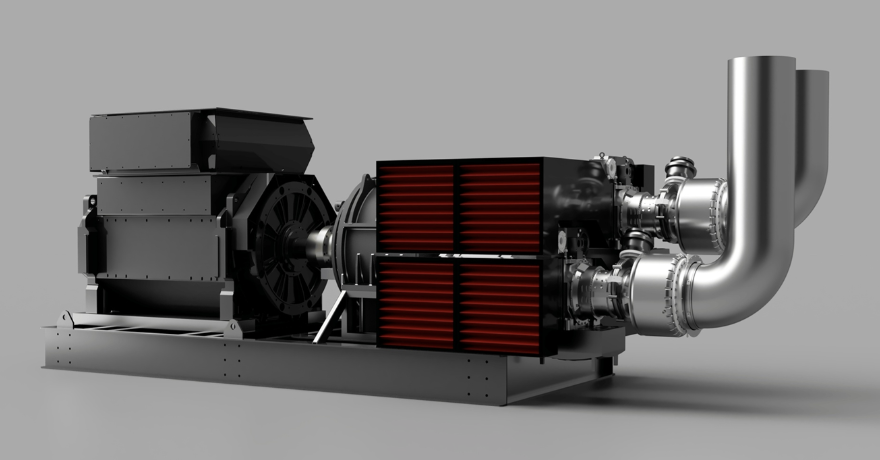 5-Megawatt ISO Generator Package - Alternate View
